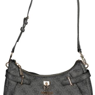 BOLSO NEGRO DE MUJER GUESS JEANS