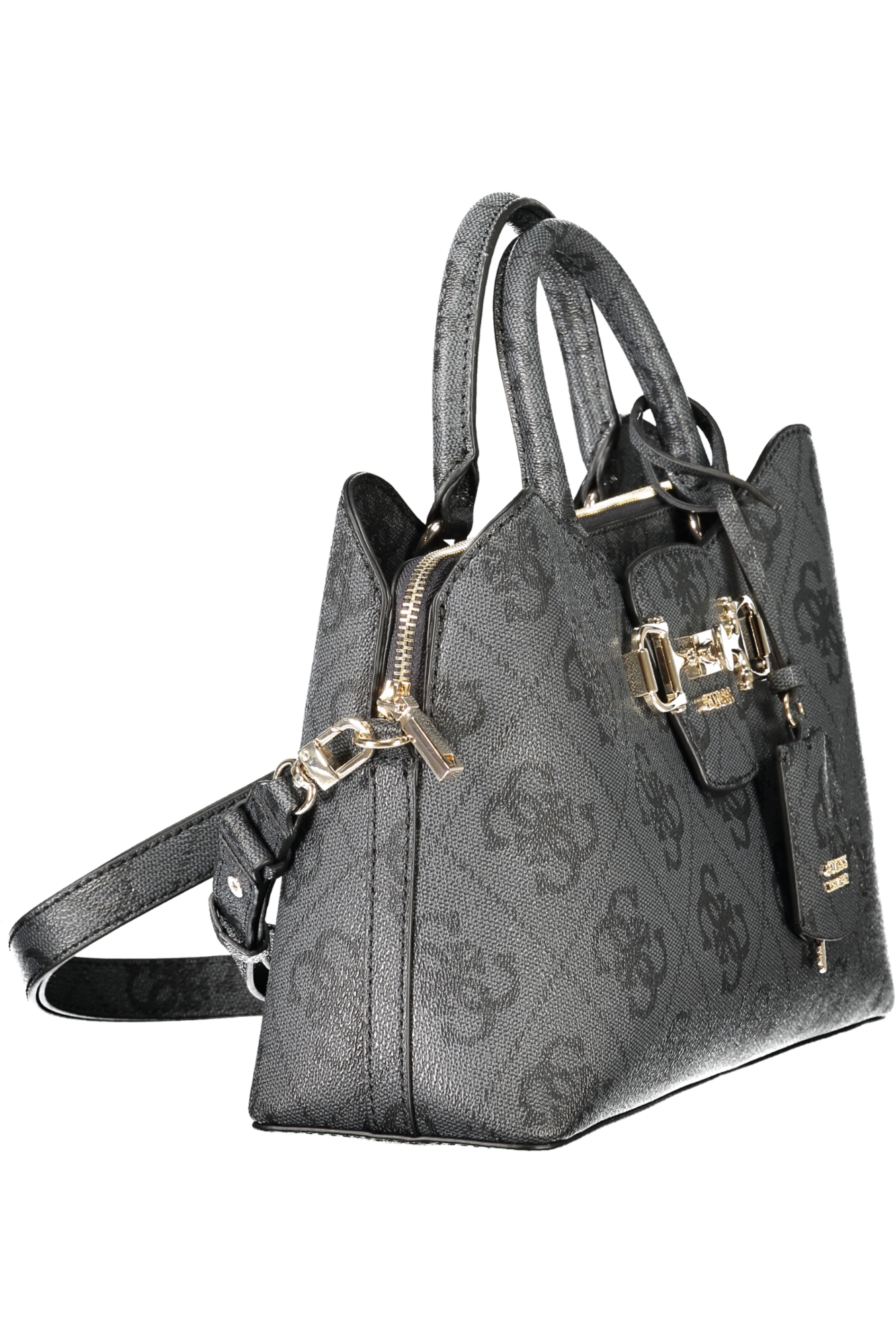 BOLSO NEGRO DE MUJER DE GUESS JEANS - Imagen 3