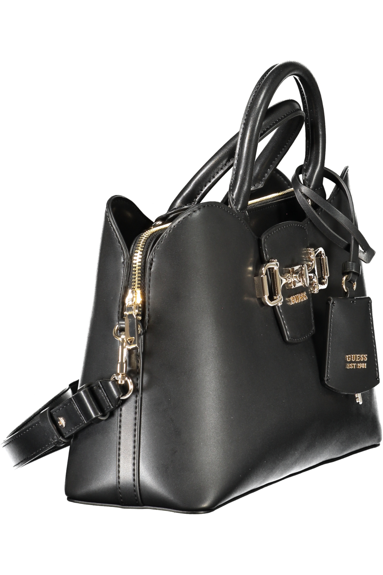 BOLSO NEGRO DE MUJER DE GUESS JEANS - Imagen 3