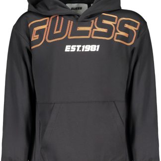 SUDADERA GUESS JEANS SIN CREMALLERA PARA NIÑO NEGRO
