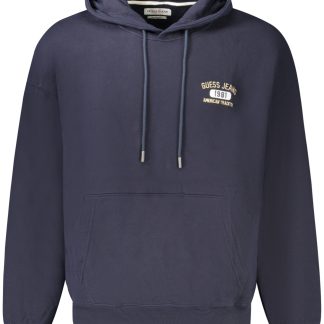 SUDADERA GUESS JEANS SIN CREMALLERA HOMBRE AZUL