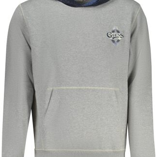 SUDADERA GUESS JEANS SIN CREMALLERA HOMBRE GRIS