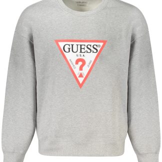 SUDADERA GUESS JEANS SIN CREMALLERA HOMBRE GRIS