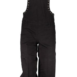 PANTALON MUJER GUESS JEANS PETO NEGRO