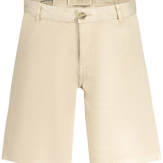 PANTALONES BERMUDAS GUESS JEANS PARA HOMBRE BEIGE