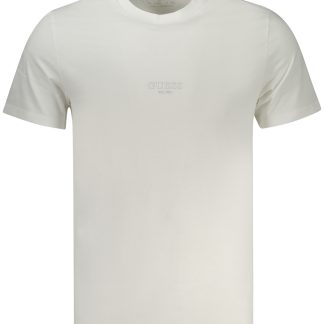 CAMISETA MANGA CORTA HOMBRE GUESS JEANS BLANCO