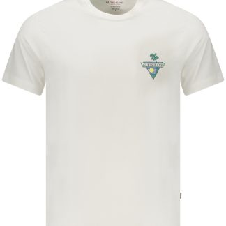CAMISETA GUESS JEANS MANGA CORTA HOMBRE BLANCA