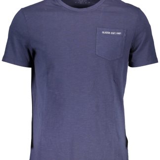 CAMISETA GUESS JEANS MANGA CORTA HOMBRE AZUL