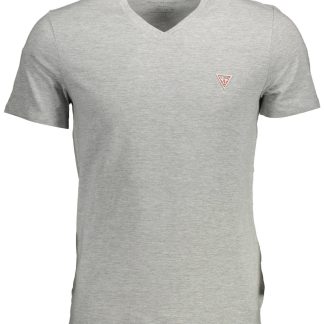 CAMISETA DE MANGA CORTA GUESS JEANS HOMBRE GRIS