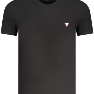 CAMISETA DE MANGA CORTA GUESS JEANS HOMBRE NEGRA