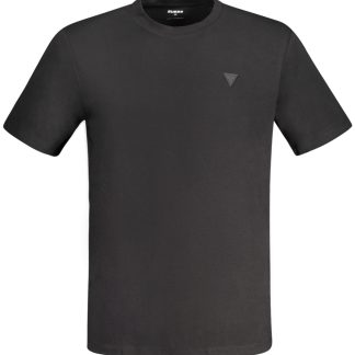 CAMISETA GUESS JEANS MANGA CORTA HOMBRE NEGRA