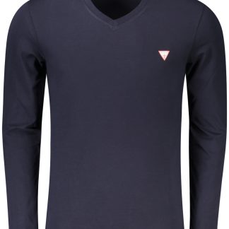 CAMISETA DE MANGA LARGA GUESS JEANS HOMBRE AZUL