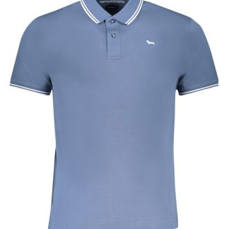 POLO MANGA CORTA HOMBRE HARMONT & BLAINE AZUL