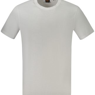 CAMISETA HUGO BOSS MANGA CORTA HOMBRE BLANCA