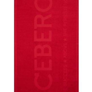 TOALLA DE PLAYA ROJA ICEBERG PARA HOMBRE
