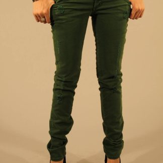 JOHN GALLIANO JEANS DENIM MUJER VERDE