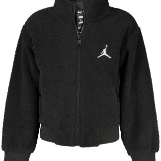 SUDADERA JORDAN NEGRA CON CREMALLERA PARA MUJER