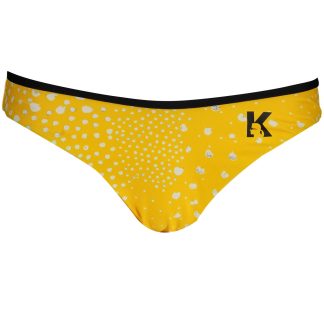 KARL LAGERFELD BEACHWEAR BAÑADOR MUJER AMARILLO