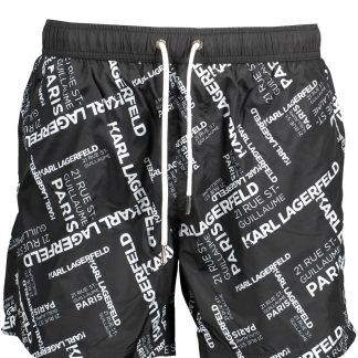 KARL LAGERFELD BEACHWEAR BAÑADOR PIEZAS BAJO HOMBRE NEGRO