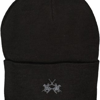 GORRO HOMBRE LA MARTINA NEGRO