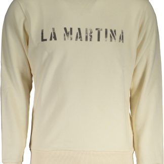 SUDADERA HOMBRE LA MARTINA BLANCA SIN CREMALLERA