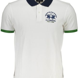 POLO DE MANGA CORTA PARA HOMBRE LA MARTINA BLANCO