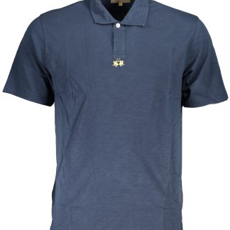 POLO MANGA CORTA HOMBRE LA MARTINA AZUL