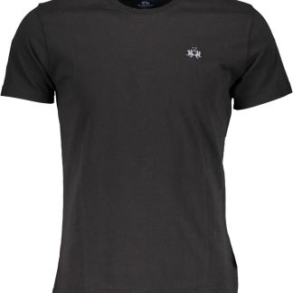 CAMISETA MANGA CORTA HOMBRE LA MARTINA NEGRO