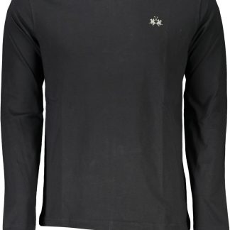 CAMISETA MANGA LARGA HOMBRE LA MARTINA NEGRO