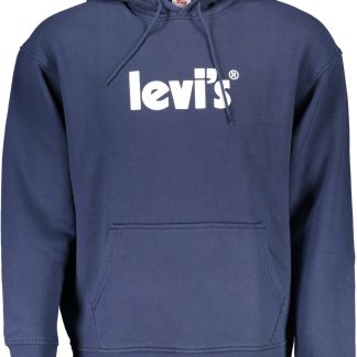 SUDADERA DE HOMBRE LEVI'S AZUL SIN CREMALLERA