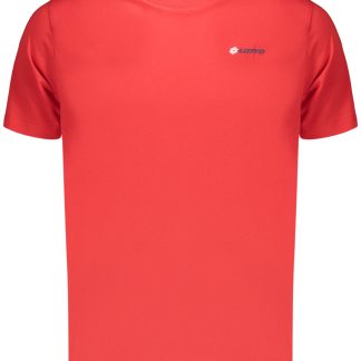 CAMISETA ROJA DE MANGA CORTA PARA HOMBRE DE LOTTO