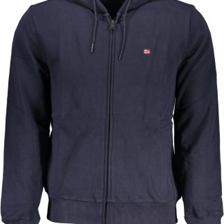SUDADERA HOMBRE NAPAPIJRI CREMALLERA AZUL