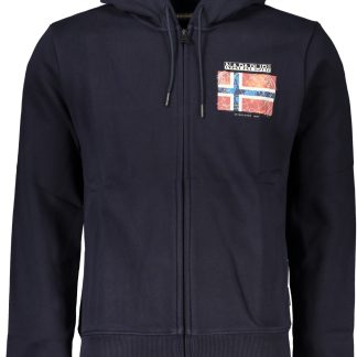SUDADERA HOMBRE NAPAPIJRI CREMALLERA AZUL
