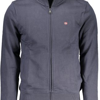 SUDADERA HOMBRE CREMALLERA NAPAPIJRI AZUL