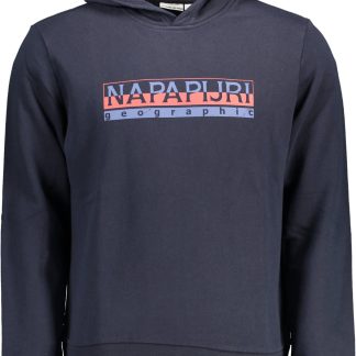 SUDADERA NAPAPIJRI SIN CREMALLERA HOMBRE AZUL