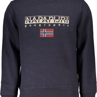 SUDADERA SIN CREMALLERA AZUL PARA HOMBRE NAPAPIJRI