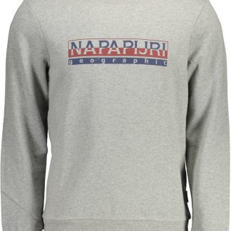 SUDADERA NAPAPIJRI SIN CREMALLERA HOMBRE GRIS