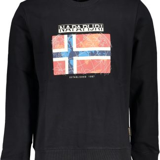 SUDADERA NEGRA SIN CREMALLERA PARA HOMBRE NAPAPIJRI