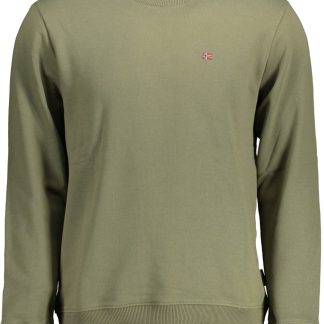 SUDADERA NAPAPIJRI SIN CREMALLERA HOMBRE VERDE