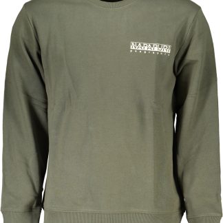 SUDADERA HOMBRE SIN CREMALLERA NAPAPIJRI VERDE