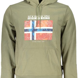 SUDADERA HOMBRE SIN CREMALLERA NAPAPIJRI VERDE