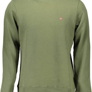 SUDADERA HOMBRE SIN CREMALLERA NAPAPIJRI VERDE