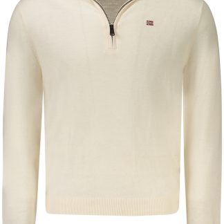 SUÉTER BLANCO NAPAPIJRI PARA HOMBRE