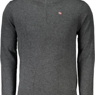SUÉTER NAPAPIJRI HOMBRE GRIS