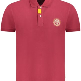 POLO DE MANGA CORTA PARA HOMBRE NAPAPIJRI ROJO