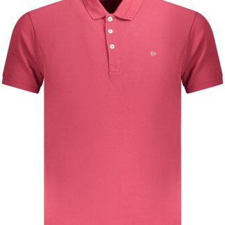POLO DE MANGA CORTA PARA HOMBRE NAPAPIJRI ROJO