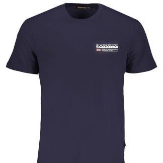 CAMISETA MANGA CORTA HOMBRE NAPAPIJRI AZUL