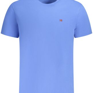 CAMISETA DE MANGA CORTA NAPAPIJRI HOMBRE AZUL