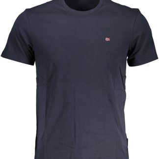 CAMISETA DE MANGA CORTA NAPAPIJRI HOMBRE AZUL