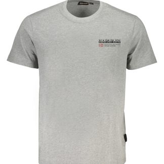 CAMISETA MANGA CORTA HOMBRE NAPAPIJRI GRIS